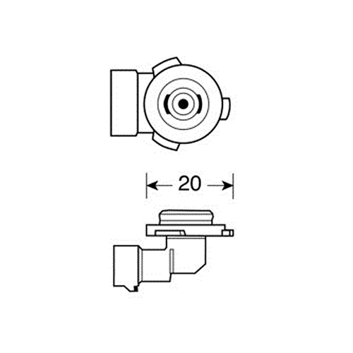 H10 BLUE-XENON 12V/42W 4.500Κ