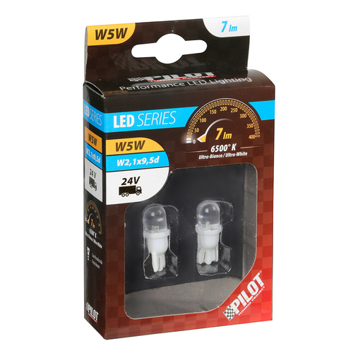 ΛΑΜΠΑΚΙ LED 24V W5-W10 (W2.1x9.5d)