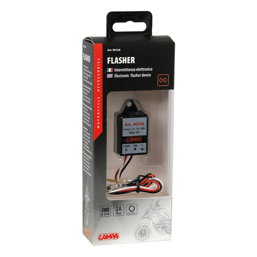 ΗΛΕΚΤΡΟΝΙΚΗ ΦΛΑΣΙΕΡΑ (FLASHER)  ΓΙΑ LED 6-12-24 V max 2A