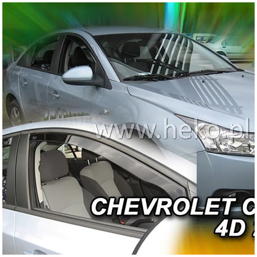 CHEVROLET CRUZE 4D SEDAN 2009+ / 5D HTB 2011+ / 5D WAGON 2012+ ΖΕΥΓΑΡΙ ΑΝΕΜΟΘΡΑΥΣΤΕΣ ΑΠΟ ΕΥΚΑΜΠΤΟ ΦΙΜΕ ΠΛΑΣΤΙΚΟ HEKO - 2 ΤΕΜ.