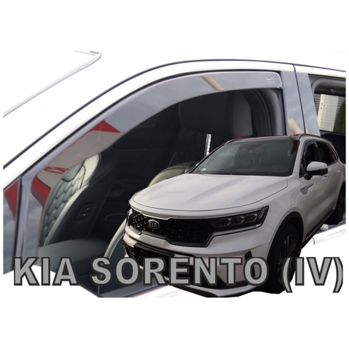 KIA SORENTO 5D 2020+ - ΖΕΥΓΑΡΙ ΑΝΕΜΟΘΡΑΥΣΤΕΣ ΑΥΤΟΚΙΝΗΤΟΥ ΑΠΟ ΕΥΚΑΜΠΤΟ ΦΙΜΕ ΠΛΑΣΤΙΚΟ HEKO - 2 ΤΕΜ.