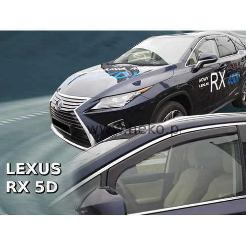 LEXUS RX 5D 2016+   ΖΕΥΓΑΡΙ ΑΝΕΜΟΘΡΑΥΣΤΕΣ ΑΥΤΟΚΙΝΗΤΟΥ ΑΠΟ ΕΥΚΑΜΠΤΟ ΦΙΜΕ ΠΛΑΣΤΙΚΟ HEKO - 2 ΤΕΜ.