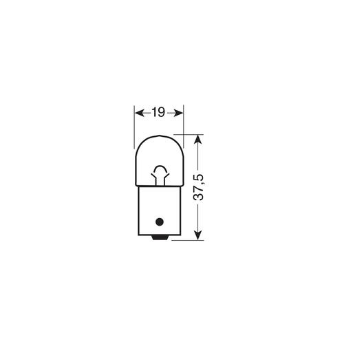 RY10W 12V 10W BAU15s ΛΑΜΠΑΚΙ STANDARD LINE (ΜΟΝΟΠΟΛΙΚΟ ΠΑΡΑΚΕΝΤΡΟ) ΦΟΥΝΤΟΥΚΙ/ΠΟΡΤΟΚΑΛΙ BLISTER 2 ΤΕΜ