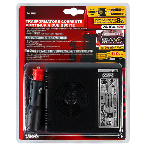 ΜΕΤΑΤΡΟΠΕΑΣ 24V-12V 8A