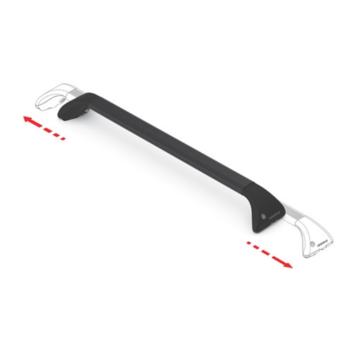ΜΠΑΡΕΣ SW ΜΑΥΡΕΣ SNAP-FIT ΜΕ ΚΛΕΙΔΙ 79-111CM
