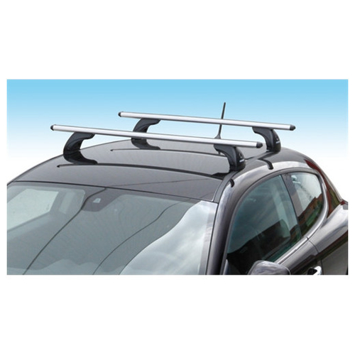 ΜΠΑΡΕΣ ΟΡΟΦΗΣ ΑΛΟΥΜΙΝΙΟΥ 140cm ALUMIA 2TEM ΧΩΡΙΣ ΚΛΕΙΔΙ