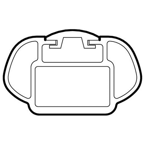 ΜΠΑΡΕΣ ΟΡΟΦΗΣ ΑΛΟΥΜΙΝΙΟΥ 140cm ALUMIA 2TEM ΧΩΡΙΣ ΚΛΕΙΔΙ