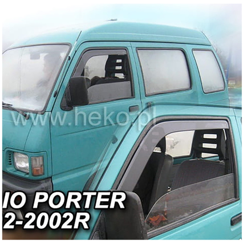 PIAGGIO PORTER 1992-2002 ΖΕΥΓΑΡΙ ΑΝΕΜΟΘΡΑΥΣΤΕΣ ΑΠΟ ΕΥΚΑΜΠΤΟ ΦΙΜΕ ΠΛΑΣΤΙΚΟ HEKO - 2 ΤΕΜ.