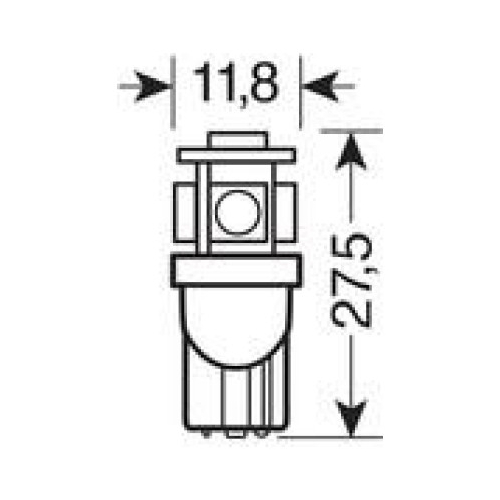 T10 24/28V W2,1x9,5d HYPER-LED15