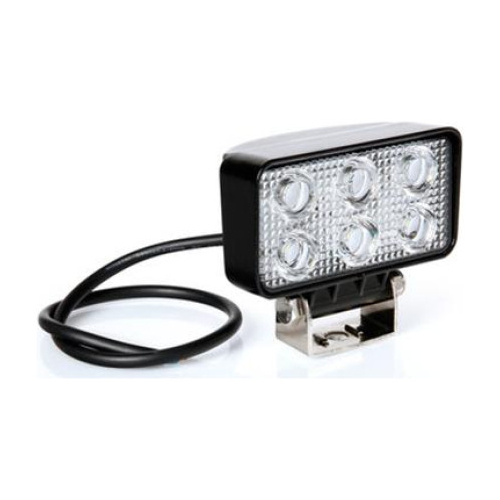 ΠΡΟΒΟΛΕΑΣ ΕΡΓΑΣΙΑΣ WL-2 18W 1200LM  ΜΕ 6 LED ΚΑΡΦΙ 10-30V/21W 6.000K (111 x 95 x 56 mm) -1ΤΕΜ.