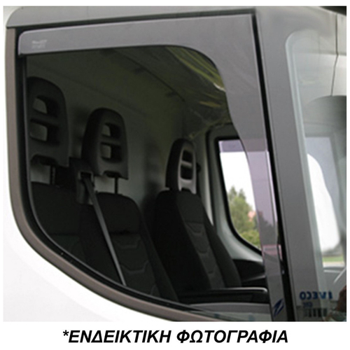 FORD TRANSIT CONNECT / TOURNEO 2 2D/5D 2014+ ΖΕΥΓΑΡΙ ΑΝΕΜΟΘΡΑΥΣΤΕΣ VAN ΑΠΟ ΕΥΚΑΜΠΤΟ ΦΙΜΕ ΠΛΑΣΤΙΚΟ HEKO - 2 ΤΕΜ.