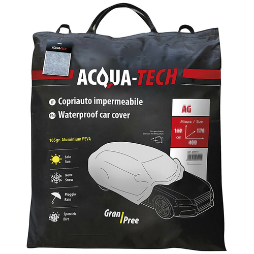 ΚΟΥΚΟΥΛΑ ΑΥΤΟΚΙΝΗΤΟΥ GRAN-PREE ACQUA-TECH AG-8 ΑΔΙΑΒΡΟΧΗ ΓΙΑ ΠΟΛΥ ΜΕΓΑΛΑ SUV ΚΑΙ 4X4 ΙΧ (Μ510 Χ Π200 Χ Υ190 cm)