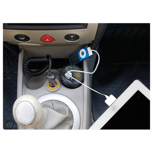 ΑΝΤΑΠΤΟΡΑΣ ΑΝΑΠΤΗΡΑ POWERCUP 2 12V+2USB+TESTER ΜΠΑΤΑΡΙΑΣ