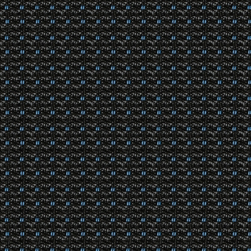 Καλύμματα Καθισμάτων Dots-1,  χωρίς επανατυλικτήρα ζώνης - Μαύρο / Μπλε