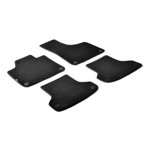 AUDI A3 3D 05/2003-08/2012 / AUDI A3 CABRIO 04/2008-02/2014 / AUDI A3 SPORTBACK 09/2004-10/2012 ΜΑΡΚΕ ΠΑΤΑΚΙΑ EXECUTIVE ΜΟΚΕΤΑ ΣΕ ΜΑΥΡΟ ΧΡΩΜΑ ΜΕ ΚΟΥΜΠΩΜΑΤΑ LAMPA  - 4 ΤΕΜ.