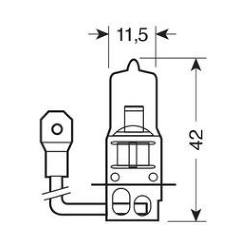 H3 12V 55W PK22s XENON ULTRA 4.800K +90%  2ΤΕΜ.