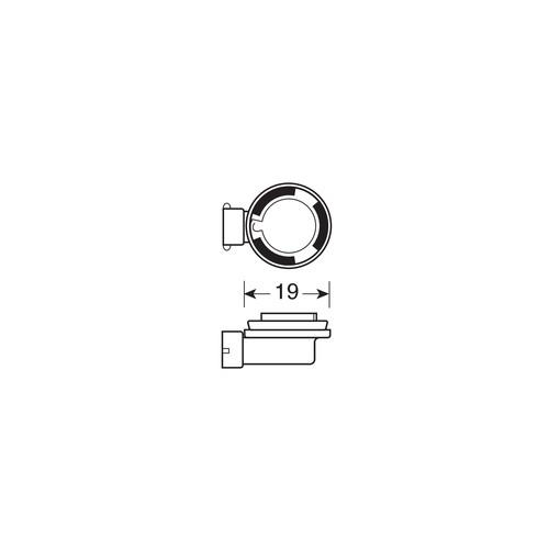 H15 24V 20/60W PGJ23T-1 OSRAM TRUCKSTAR PRO 1ΤΕΜ. ΚΟΥΤΙ