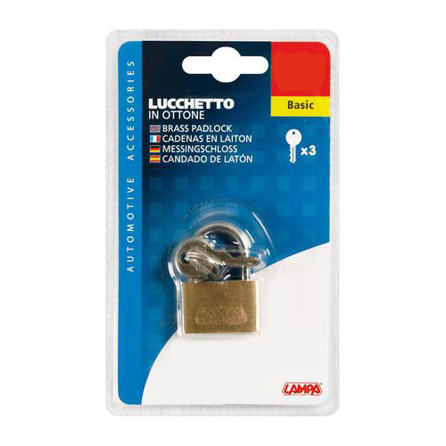 ΛΟΥΚΕΤΟ 30mm BASIC ΜΕ 3 ΚΛΕΙΔΙΑ
