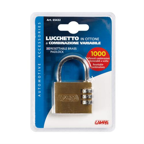 ΛΟΥΚΕΤΟ 40mm PADLOCK ΜΕ 3 ΨΗΦΙΑ