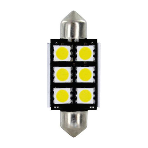 Λαμπάκια Πλαφονιέρας 24-30V SV8,5-8 15x39mm 108lm HYPER-LED18 (Διπλής Πολικότητας) BLISTER 2τεμ