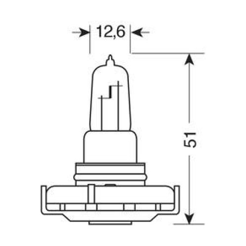 PSY24W 12V 24W 385lm PG20-4 STANDARD LINE ΠΟΡΤΟΚΑΛΙ 1ΤΕΜ. ΣΕ ΚΟΥΤΑΚΙ