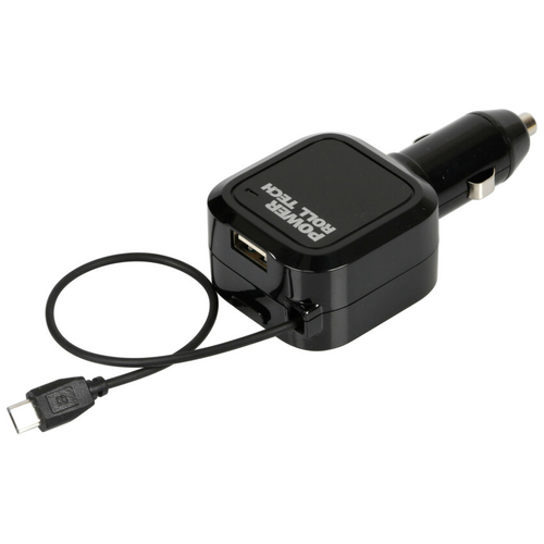 ΑΝΤΑΠΤΟΡΑΣ ΑΝΑΠΤΗΡΑ 12/24V ΜΕ 1 USB ΚΑΙ ΚΑΛΩΔΙΟ ΦΟΡΤΙΣΗΣ MICRO USB 90cm 3100mA FAST CHARGER