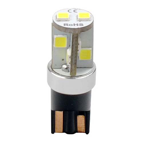W5W 12V T10 W2,1x9,5d LED 10xSMD4104 ΛΕΥΚΟ (ΚΑΡΦΩΤΟ ΑΚΑΛΥΚΟ) 1ΤΕΜ.
