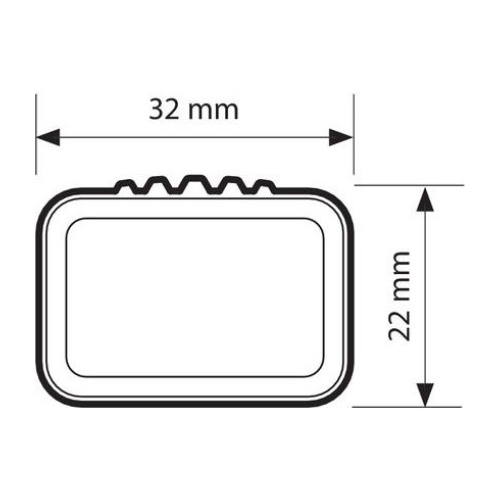 Μπάρες Οροφής (M) 120cm IN RAIL STEEL Σιδερένιες 2τεμ. με κλειδαριές για οχήματα με FLUSH RAILING