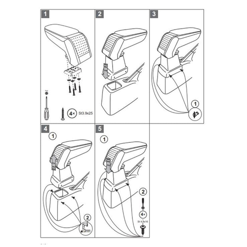 CITROEN C1 2005> /PEUGEOT 107 2005> /TOYOTA AYGO 2005> ΤΕΜΠΕΛΗΣ ARMSTER S (ΜΑΥΡΟΣ)