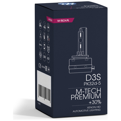 D3S 4.300k 35W PK32d-5 12/24V ΑΝΤΑΛΛΑΚΤΙΚΗ ΛΑΜΠΑ PREMIUM 1ΤΕΜ.