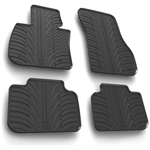 BMW X1 F48 11/2015+ ΜΑΡΚΕ ΠΑΤΑΚΙΑ SUMISURA ΛΑΣΤΙΧΟ ΣΕ ΜΑΥΡΟ ΧΡΩΜΑ ME ΚΟΥΜΠΩΜΑΤΑ LAMPA - 4 ΤΕΜ.