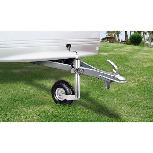 ΤΡΟΧΟΣ ΡΥΜΟΥΛΚΗΣΗΣ ΤΡΕΙΛΕΡ JOCKEY WHEEL ΥΨΟΥΣ 490-750mm ΜΕ ΜΕΓΙΣΤΟ ΦΟΡΤΙΟ 150kg