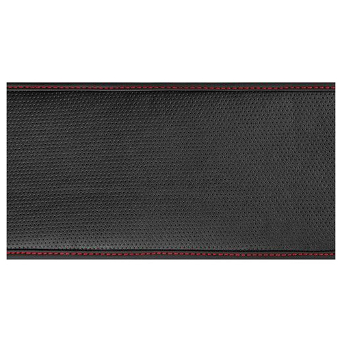 ΚΑΛΥΜΜΑ ΤΙΜΟΝΙΟΥ ΦΟΡΤΗΓΟΥ 48/51cm (XL) SKIN-COVER ΜΑΥΡΟ ΜΕ ΚΟΚΚΙΝΗ ΡΑΦΗ ΕΛΑΣΤΙΚΟ 2mm ΠΑΧΟΣ