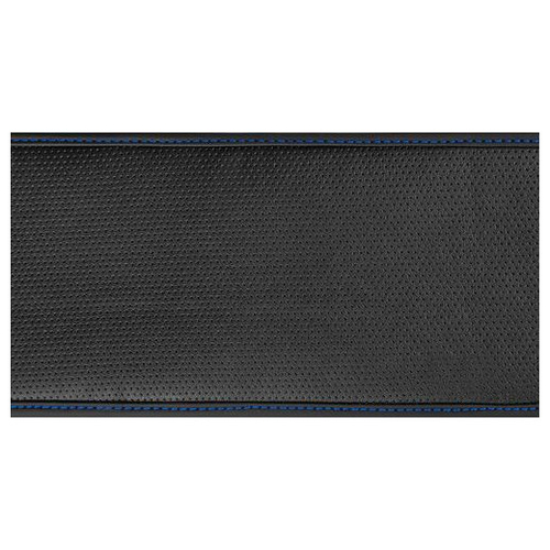 ΚΑΛΥΜΜΑ ΤΙΜΟΝΙΟΥ ΦΟΡΤΗΓΟΥ 46/48cm (L) SKIN-COVER ΜΑΥΡΟ ΜΕ ΜΠΛΕ ΡΑΦΗ ΕΛΑΣΤΙΚΟ 2mm ΠΑΧΟΣ