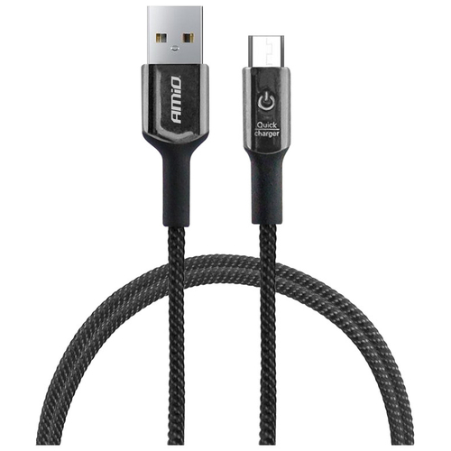 ΚΑΛΩΔΙΟ ΦΟΡΤΙΣΗΣ ΚΑΙ ΣΥΓΧΡΟΝΙΣΜΟΥ FAST CHARGE (ΤΑΧΕΙΑΣ ΦΟΡΤΙΣΗΣ) USB ΓΙΑ MICRO USB 100cm FullLINK UC-11 AMIO