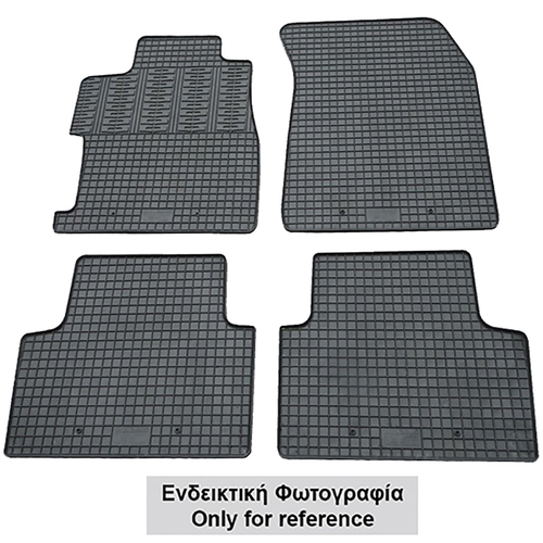 SEAT ALHAMBRA 5ΘΕΣΙΟ 2005-2010 / VW SHARAN 5ΘΕΣΙΟ 2005-2010 ΜΑΡΚΕ ΠΑΤΑΚΙΑ ΛΑΣΤΙΧΟ ΣΕ ΜΑΥΡΟ ΧΡΩΜΑ ΜΕ ΚΟΥΜΠΩΜΑΤΑ CIK - 4 ΤΕΜ.