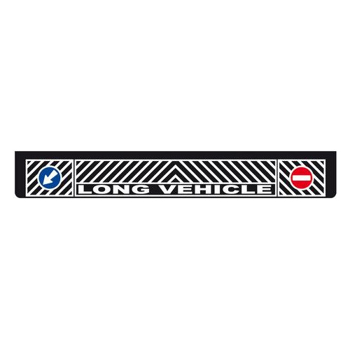 ΛΑΣΠΩΤΗΡΑΣ ΦΟΡΤΗΓΟΥ ΜΑΥΡΟΣ 240x35cm ΜΕ ΕΝΔΕΙΞΗ LONG VEHICLE + ΠΡΟΣΠΕΡΑΣΗΣ 1ΤΕΜ.