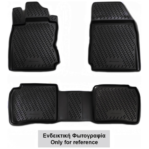 AUDI Q5 2017+ ΜΑΡΚΕ ΠΑΤΑΚΙΑ ΣΕ ΣΚΑΦΗ TPE ΛΑΣΤΙΧΟ ΣΕ ΜΑΥΡΟ ΧΡΩΜΑ NOVLINE - 4 ΤΕΜ.