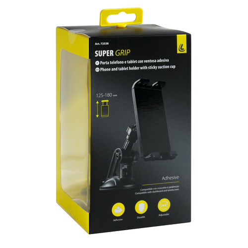 ΒΑΣΗ ΚΙΝΗΤΟΥ/ TABLET SUPER GRIP SILVER LINE (ΤΑΜΠΛΟ & ΠΑΡΜΠΡΙΖ - ME BENTOYZA - 360 ΜΟΙΡΕΣ 125>180mm) - 1 TEM.