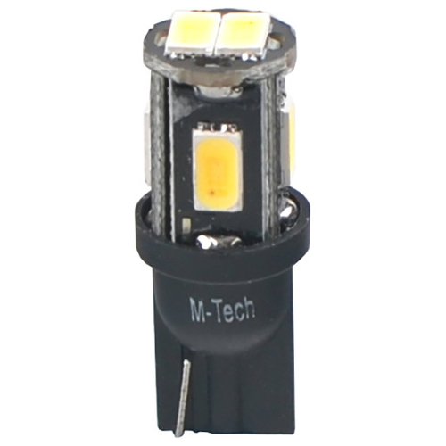 W5W T10 12V W2.1x9.5d 2W 6xHP LED OSRAM OPTO ΛΕΥΚΟ BLISTER 2ΤΕΜ.