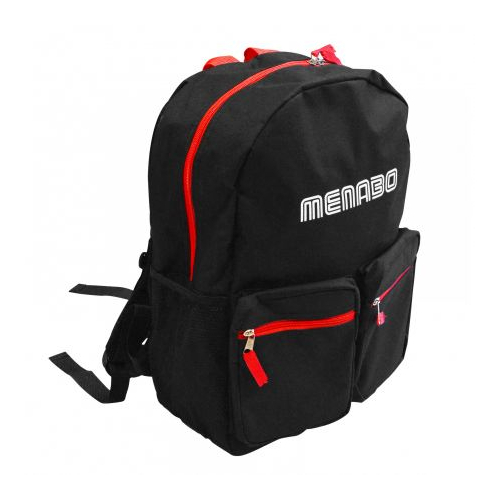 ΣΑΚΙΔΙΟ ΤΑΞΙΔΙΟΥ BACKPACK 20Lt 43x30x15 ΜΑΥΡΟ-ΚΟΚΚΙΝΟ MENABO