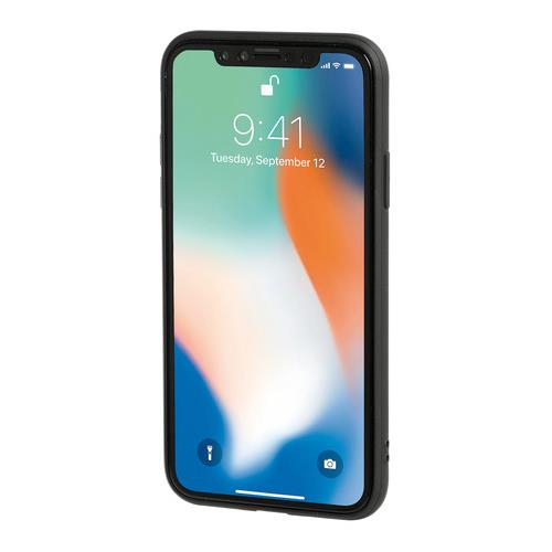 APPLE iPHONE X ΘΗΚΗ ΚΙΝΗΤΟΥ DUO POCKET ΜΠΛΕ-ΜΠΟΡΝΤΩ ΜΑΓΝΗΤΙΚΗ SILVER LINE