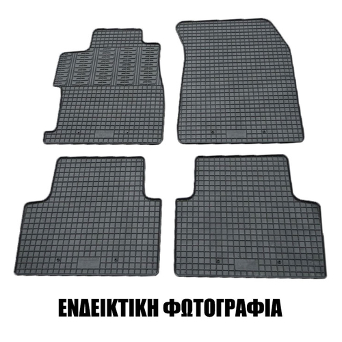 FORD CUSTOM TOURNEO ΑΥΤΟΜΑΤΟ 2ΘΕΣΙΟ 2012+ (1Η ΣΕΙΡΑ ΚΑΘΙΣΜΑΤΩΝ) ΜΑΡΚΕ ΠΑΤΑΚΙΑ ΛΑΣΤΙΧΟ ΣΕ ΜΑΥΡΟ ΧΡΩΜΑ ΜΕ ΚΟΥΜΠΩΜΑΤΑ CIK - 3 ΤΕΜ.