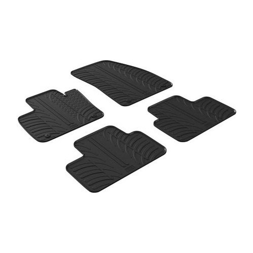 FORD FOCUS SW 5D 11/2014-2018 ΜΑΡΚΕ ΠΑΤΑΚΙΑ SUMISURA ΛΑΣΤΙΧΟ ΣΕ ΜΑΥΡΟ ΧΡΩΜΑ ME ΚΟΥΜΠΩΜΑΤΑ LAMPA - 4 ΤΕΜ.