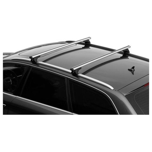 ΜΠΑΡΕΣ ΟΡΟΦΗΣ (L) 127cm IN RAIL STEEL ΑΛΟΥΜΙΝΙΟΥ 2ΤΕΜ. ΜΕ ΚΛΕΙΔΑΡΙΕΣ ΓΙΑ ΟΧΗΜΑΤΑ ΜΕ FLUSH RAILIN