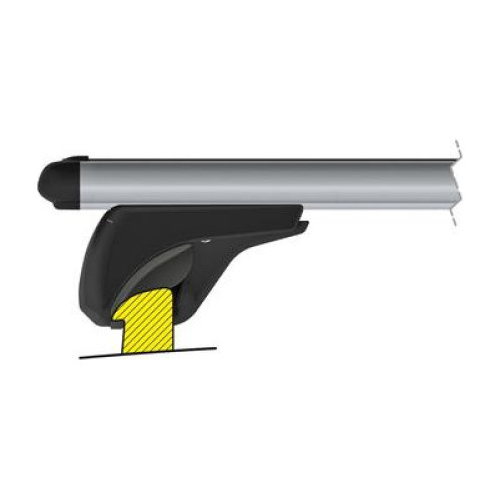 ΜΠΑΡΕΣ ΟΡΟΦΗΣ (L) 127cm IN RAIL STEEL ΑΛΟΥΜΙΝΙΟΥ 2ΤΕΜ. ΜΕ ΚΛΕΙΔΑΡΙΕΣ ΓΙΑ ΟΧΗΜΑΤΑ ΜΕ FLUSH RAILIN