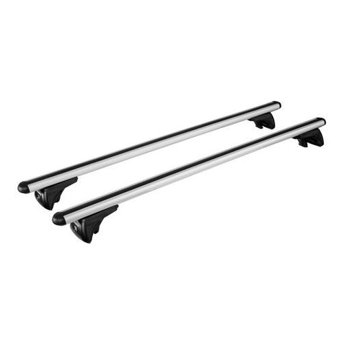 ΜΠΑΡΕΣ ΟΡΟΦΗΣ (L) 127cm IN RAIL STEEL ΑΛΟΥΜΙΝΙΟΥ 2ΤΕΜ. ΜΕ ΚΛΕΙΔΑΡΙΕΣ ΓΙΑ ΟΧΗΜΑΤΑ ΜΕ FLUSH RAILIN