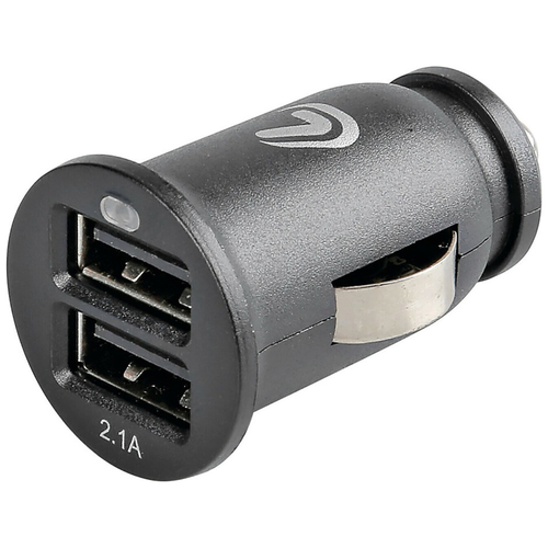 ΦΟΡΤΙΣΤΗΣ ΑΝΑΠΤΗΡΑ ΜΕ 2 ΘΥΡΕΣ USB 2100mA 12/24V LED FAST CHARGE