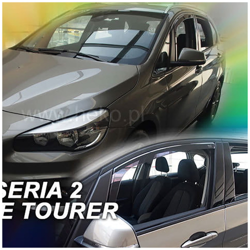BMW ΣΕΙΡΑ 2 F45 ACTIVE TOURER 5D 2015+ ΖΕΥΓΑΡΙ ΑΝΕΜΟΘΡΑΥΣΤΕΣ ΑΠΟ ΕΥΚΑΜΠΤΟ ΦΙΜΕ ΠΛΑΣΤΙΚΟ HEKO - 2 ΤΕΜ.