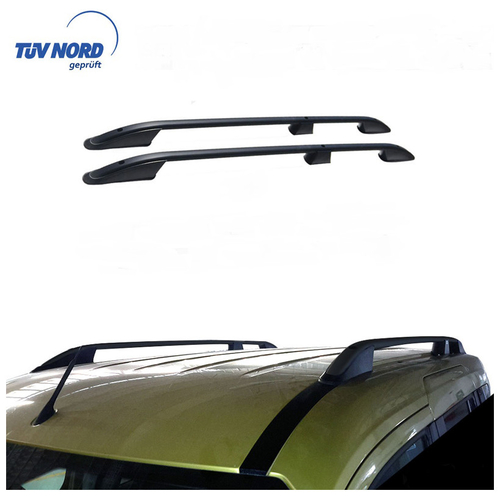 FORD CONNECT 2014+ ΠΑΡΑΛΛΗΛΕΣ ΜΠΑΡΕΣ ΟΡΟΦΗΣ ΑΛΟΥΜΙΝΙΟΥ L1 ΜΑΥΡΕΣ